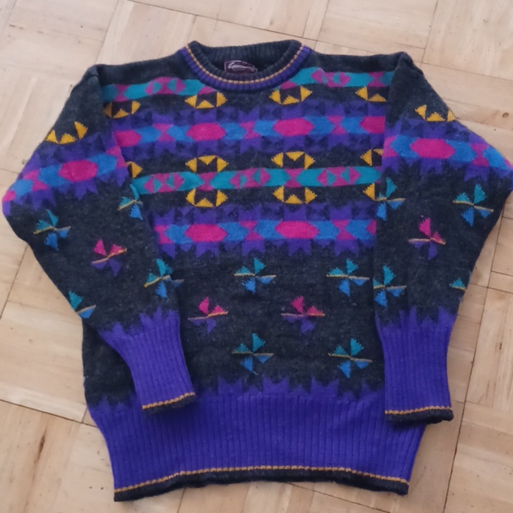 Concept wool sweater women's size medium made in Britain